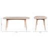 Dansk Scandi Oak 6 Seater Table and 6 Mondrian Grey Velvet Chairs Dansk Scandi Oak 6 Seater Table and 6 Mondrian Grey Velvet Chairs