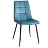 Dansk Scandi Oak 6 Seater Table and 6 Mondrian Petrol Blue Velvet Chairs Dansk Scandi Oak 6 Seater Table and 6 Mondrian Petrol Blue Velvet Chairs