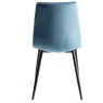 Dansk Scandi Oak 6 Seater Table and 6 Mondrian Petrol Blue Velvet Chairs Dansk Scandi Oak 6 Seater Table and 6 Mondrian Petrol Blue Velvet Chairs