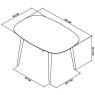 Dansk Scandi Oak 4 Seater Table and 4 Ilva Spindle Chairs - Scandi Oak Dansk Scandi Oak 4 Seater Table and 4 Ilva Spindle Chairs - Scandi Oak