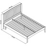 Whitby Scandi Oak and Soft Grey Low Foot End King Bed Frame 150cm by Bentley Designs Whitby Scandi Oak and Soft Grey Low Foot End King Bed Frame 150cm by Bentley Designs