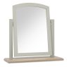 Whitby Scandi Oak and Soft Grey Vanity Mirror by Bentley Designs Whitby Scandi Oak and Soft Grey Vanity Mirror by Bentley Designs