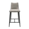 Zara Light Grey Fabric Counter Stool Zara Light Grey Fabric Counter Stool