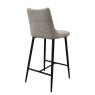 Zara Light Grey Fabric Counter Stool Zara Light Grey Fabric Counter Stool