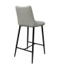 Zara Taupe Faux leather Counter Stool Zara Taupe Faux leather Counter Stool