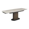 Pagani 160-220cm Travertine Ceramic Extending Dining Table