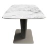 Abbott 160-200cm White Ceramic Extending Dining Table Abbott 160-200cm White Ceramic Extending Dining Table