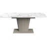 Abbott 160-200cm White Ceramic Extending Dining Table Abbott 160-200cm White Ceramic Extending Dining Table