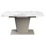 Abbott 160-200cm White Ceramic Extending Dining Table Abbott 160-200cm White Ceramic Extending Dining Table