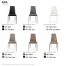 Aida Dining Chair (CS1452-A) by Calligaris Aida Dining Chair (CS1452-A) by Calligaris