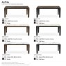 Alpha Extending Dining Table 160 x 90cm (CS4120-R 160) by Calligaris Alpha Extending Dining Table 160 x 90cm (CS4120-R 160) by Calligaris