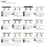 Icaro Extending Dining Table 200 x 100cm (CS4114-R 200) by Calligaris Icaro Extending Dining Table 200 x 100cm (CS4114-R 200) by Calligaris