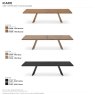 Icaro Fixed Dining Table 250 x 110cm (CS4115-FRW 250) by Calligaris