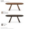 Icaro Fixed Dining Table 200 x 100cm (CS4115-FS 200) by Calligaris Icaro Fixed Dining Table 200 x 100cm (CS4115-FS 200) by Calligaris