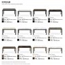 Stream Extending Dining Table 160 x 85cm (CS4139-R 160) by Calligaris Stream Extending Dining Table 160 x 85cm (CS4139-R 160) by Calligaris