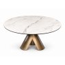 Savern 160cm Round Extending Dining Table Savern 160cm Round Extending Dining Table