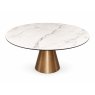 Savern 160cm Round Extending Dining Table Savern 160cm Round Extending Dining Table