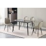Arla Dining Chair Taupe PU