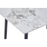 Carson Dining Table Rectangle 1200 White