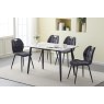 Carson Dining Table Rectangle 1200 White