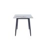 Carson Dining Table Rectangle 1600 - White Carson Dining Table Rectangle 1600 - White