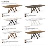 Cartesio Fixed Dining Table (CS4092-FB 200) by Calligaris Cartesio Fixed Dining Table (CS4092-FB 200) by Calligaris