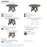 Cartesio Fixed Dining Table (CS4092-FD 140) by Calligaris Cartesio Fixed Dining Table (CS4092-FD 140) by Calligaris