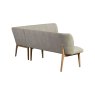 Diana Corner Bench (Left Hand Facing) - Misty Grey Diana Corner Bench (Left Hand Facing) - Misty Grey