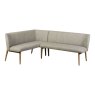 Diana Corner Bench (Right Hand Facing) - Misty Grey Diana Corner Bench (Right Hand Facing) - Misty Grey