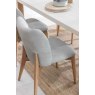Pair of Diana Dining Chairs - Misty Grey Pair of Diana Dining Chairs - Misty Grey