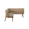 Diana Corner Bench (Left Hand Facing) - Taupe PU Diana Corner Bench (Left Hand Facing) - Taupe PU