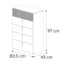 Onyx Tall Chest by Camel Group Onyx Tall Chest by Camel Group