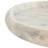 Zoro White Marble Round Tray Zoro White Marble Round Tray