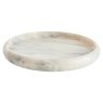 Zoro White Marble Round Tray Zoro White Marble Round Tray