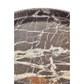 Zoro Black and White Marble Round Tray Zoro Black and White Marble Round Tray