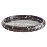 Zoro Black and White Marble Round Tray Zoro Black and White Marble Round Tray