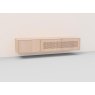 Sento 178cm Wall Mounted TV Unit with Grid Doors by MTE Theuns Sento 178cm Wall Mounted TV Unit with Grid Doors by MTE Theuns