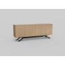 Napoli 4 Door Sideboard with Metal Base by MTE Theuns Napoli 4 Door Sideboard with Metal Base by MTE Theuns