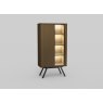 Napoli 2 Door Display Cabinet with Metal Base by MTE Theuns Napoli 2 Door Display Cabinet with Metal Base by MTE Theuns