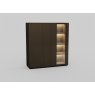 Napoli 3 Door Display Cabinet with Plinth by MTE Theuns Napoli 3 Door Display Cabinet with Plinth by MTE Theuns