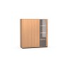 Napoli 3 Door Display Cabinet with Plinth by MTE Theuns Napoli 3 Door Display Cabinet with Plinth by MTE Theuns