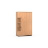 Napoli 2 Door Storage Cupboard with Open Shelves with Plinth by MTE Theuns Napoli 2 Door Storage Cupboard with Open Shelves with Plinth by MTE Theuns
