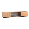 Napoli 216cm 4 Door TV Unit with Glass Doors with Plinth by MTE Theuns Napoli 216cm 4 Door TV Unit with Glass Doors with Plinth by MTE Theuns