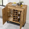 Indus Rustic Oak Drinks Cabinet by Bentley Designs Indus Rustic Oak Drinks Cabinet by Bentley Designs