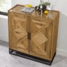 Indus Rustic Oak Drinks Cabinet by Bentley Designs Indus Rustic Oak Drinks Cabinet by Bentley Designs